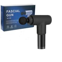 Mitsico Electric Massager Gun - Abs Plastic, Handheld Size, Multicolor | 4 Massage Heads, 6 Speed Levels, Smart Led Control, Silent Operation