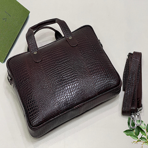 Black Leather Laptop Bags