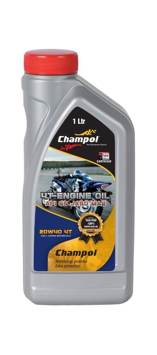 4T Bike Engine Oil SL/SM/SN (800ml/900ml/1Ltr)