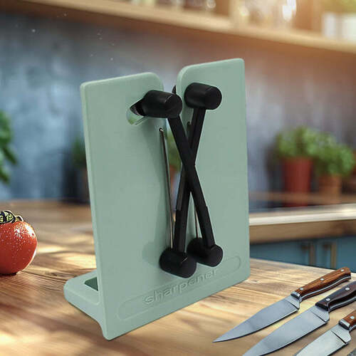 Creative kitchen knife sharpeners