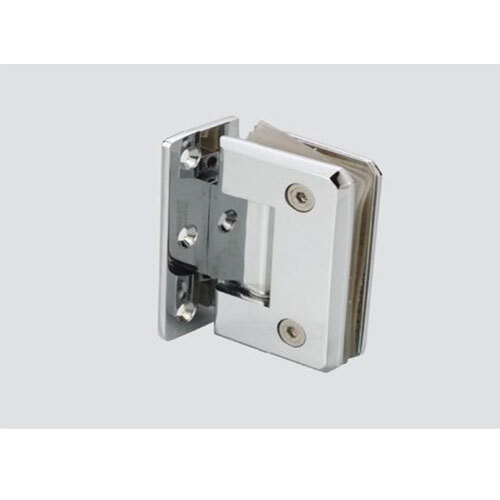 Wall To Glass 90 Hinge - Color: Silver