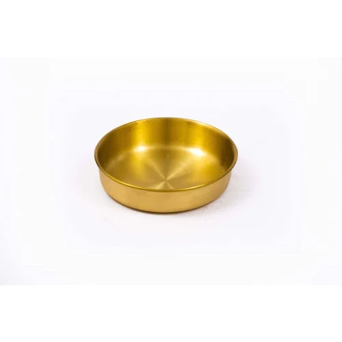 Brass Halwa Plate - Color: Different Available