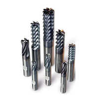 Carbide Thread Mills - Silver, Standard Size, Polished Surface | Industrial Use Precision Cutting Tools For Enhanced Threading Applications