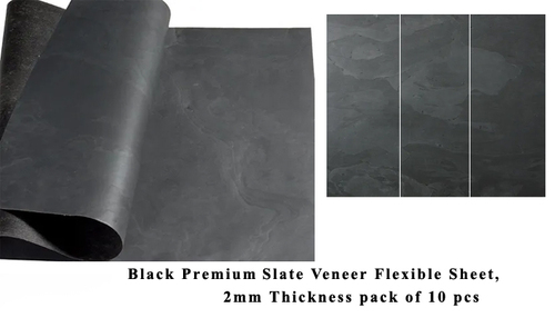 Black Slate Veneer Sheet