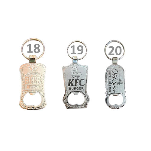 Hydraulic Spark Fold Metal Bottle Opener - Color: Multi Colour