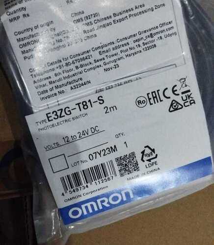 OMRON PHOTOELECTRIC SWITCH, E3ZG-T81-S
