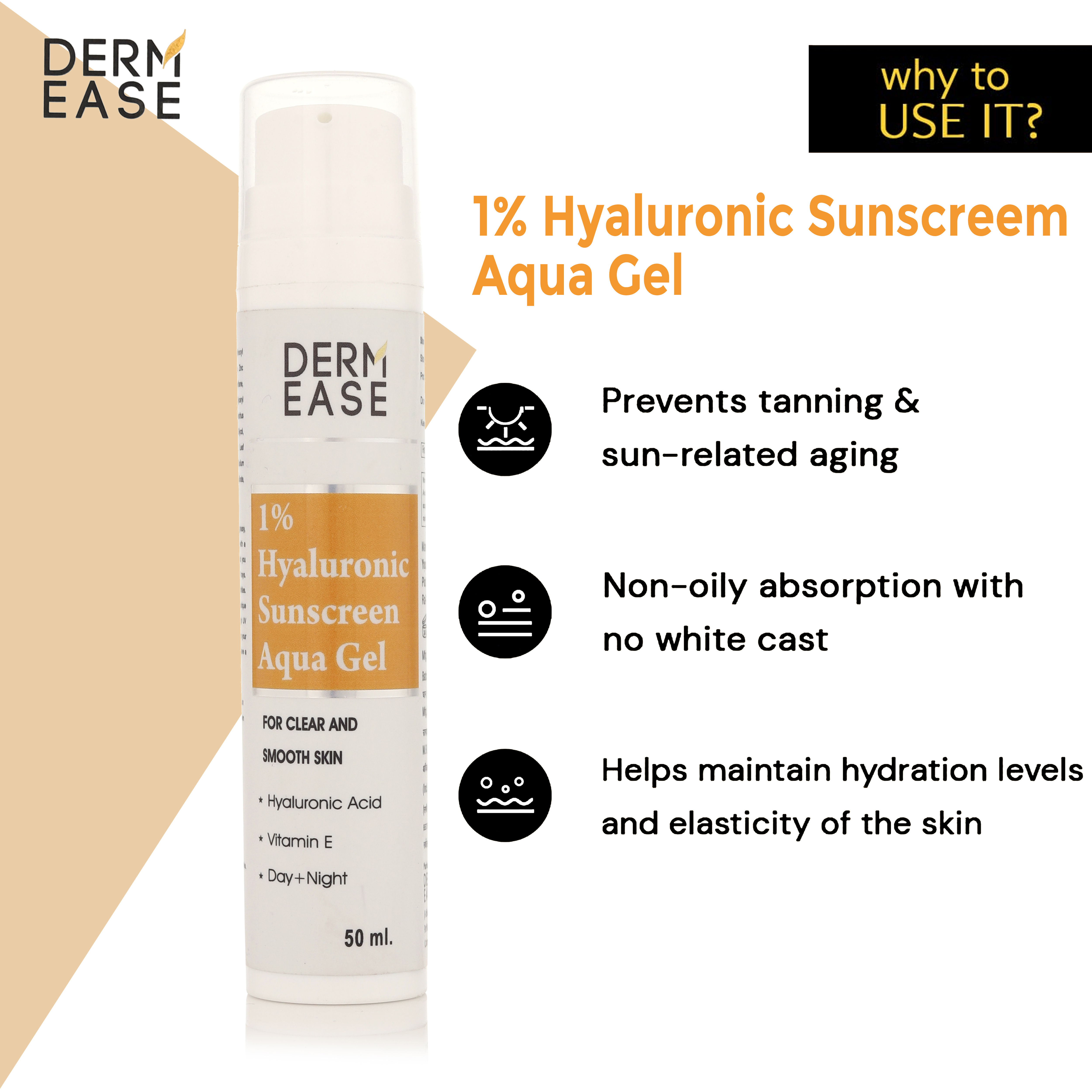 1% HYALURONIC SUNSCREEN AQUA GEL