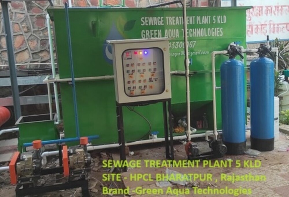 Sewage Treatment Plant 5 Kld - Capacity: 5000 Liter/Day