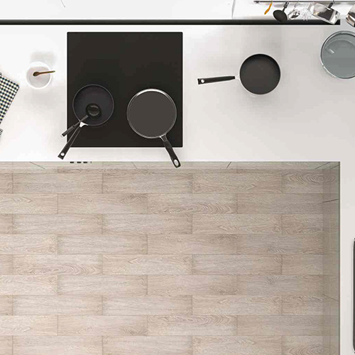 Wood Texture Solid Surface Flooring