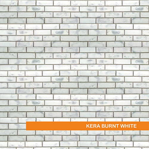 Kera Burnt White Wall Bricks Tiles