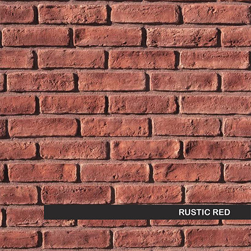 Rustic Red Wall Bricks Tiles - Size: 200X60Mm