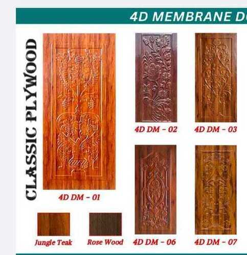 4D Wooden Membrane Door - Application: Commercial