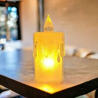 Mitsico Smokeless Candles Diva Electric LED Tea Light Candles Flameless & Smokeless Decorative