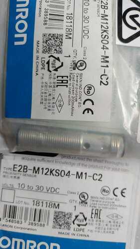 OMRON PROXIMITY SENSOR, E2B-M12KS04-M1-C2 2M