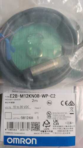 OMRON, PROXIMITY SENSOR, E2B-M12KN08-WP-C2 2M
