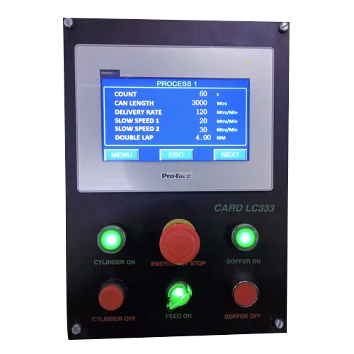 LC333 Textile Machine Carding Display