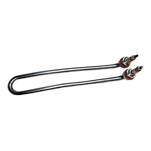 L-Type Nipple Water Heater Element - Color: Silver