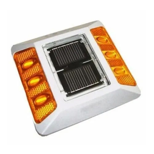 Acrylic Reflector And Aluminium Frame Solar Road Studs - Color: White