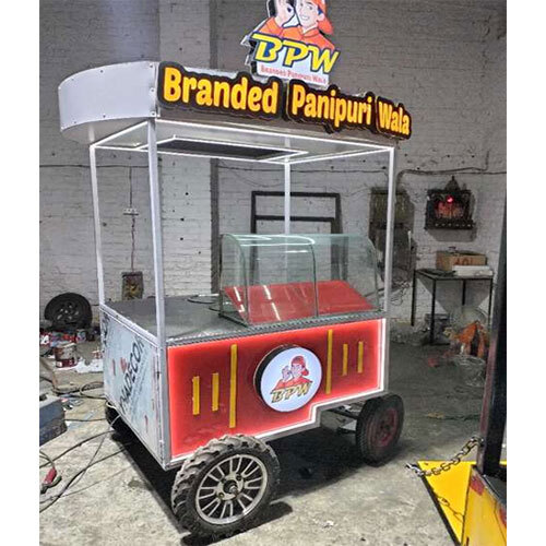 Bike Towable Panipuri Cart