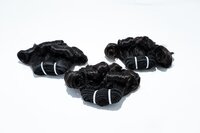 Unprocessed Raw 100%Natural Black Bounce Curly Weave Cuticle Aligned Human Hair Bundles