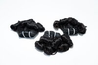 Unprocessed Raw 100%Natural Black Bounce Curly Weave Cuticle Aligned Human Hair Bundles