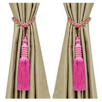 Pink Curtain Tassel Tieback