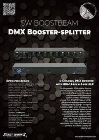 Dmx Booster Splitter - Color: Black