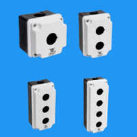 Abs Push Button Stations - Color: Black