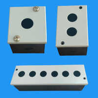 Metal Push Button Stations - High-quality Metal, Various Sizes Available, Matte Black & Glossy White | Reliable Control Interface For Industrial Environments