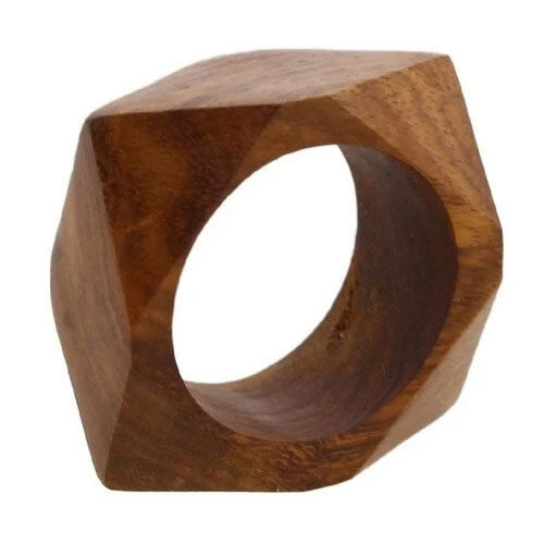 Wooden Napkin Holder - Color: Brown