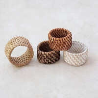 Acrylic Napkin Holder - Acrylic, 1.5x2 Inch, Brown | Round Design For Stylish Tabletop Organization