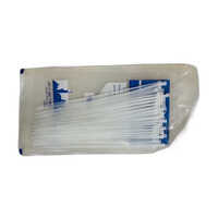 Metro Speed Nylon Cable Tie - Nylon Material, Available Sizes, White Color | Industrial Usage, 1 Year Warranty