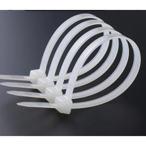 Plastic Cable Tie - Color: White