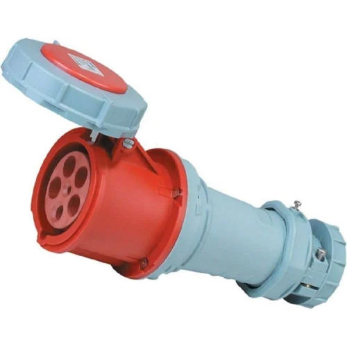 Industrial Coupler Socket 63 Amp 3 Pin - Material: Pvc