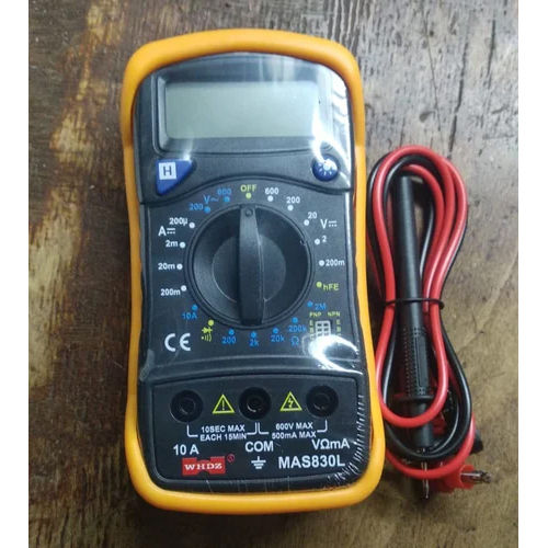 Digital Multimeter - Color: Black