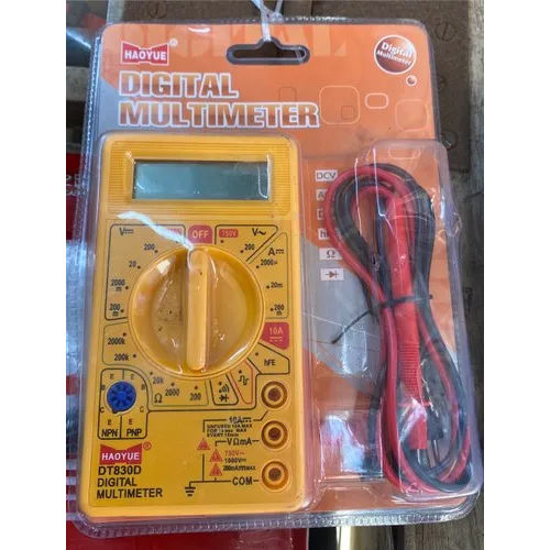 Haoyue Dt830D Digital Multimeter - Color: Yellow