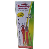 Bhagyalaxmi Continuity Tester - Abs Plastic & Steel, Red Color, 50 Mhz Frequency | 1 Year Warranty