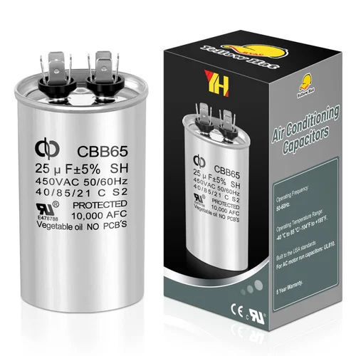 Ac Capacitor - Color: Silver