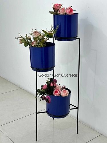 Indoor Pot Set Of 3 - Height: 16  Meter (M)