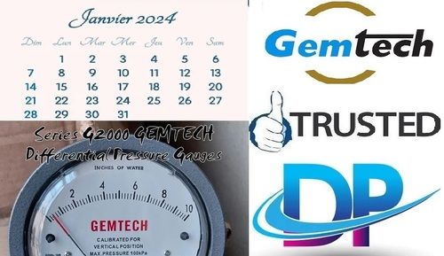 GEMTECH Differential Pressure Gauge Delhi From Vpo Kutana Rohtak (HR)