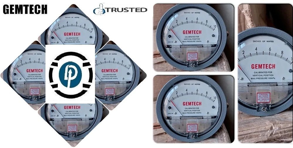 GEMTECH Differential Pressure Gauge Delhi From Vpo Kutana Rohtak (HR)