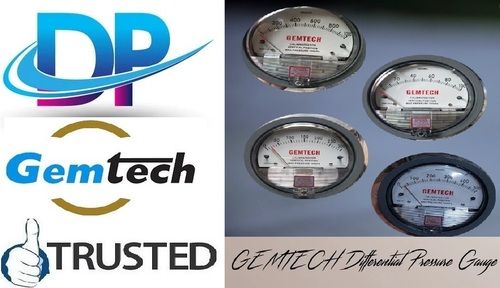 GEMTECH Differential Pressure Gauge Delhi From Chandausi Uttar Pradesh India