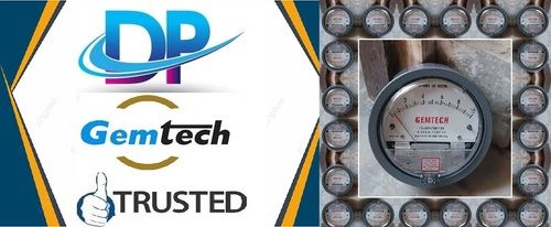 GEMTECH - Differential Pressure Gauge Delhi From Rajkot  360002 Gujarat