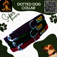 Dotted Dog Collar with SR Clip / Buckle