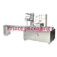 Ice Cream Packaging Machine - Stainless Steel, 220 V | Highly Efficient, Automatic Grade, Silver Finish