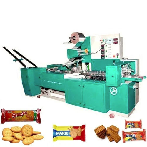 Automatic Biscuit Packing Machine - Color: Green