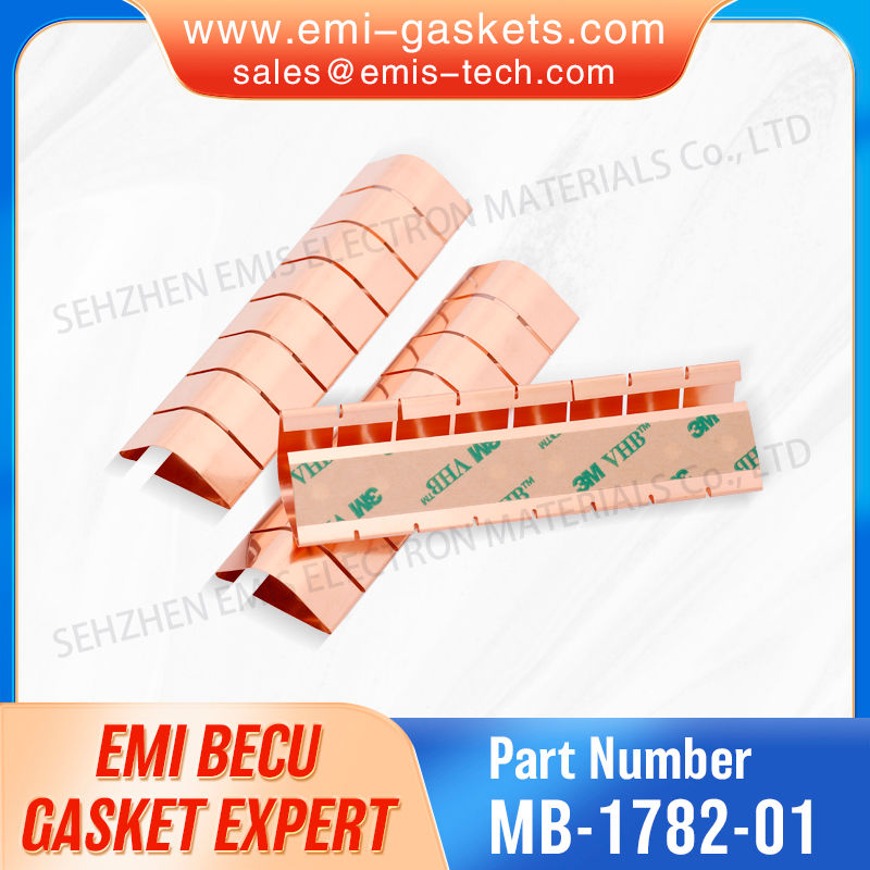 Beryllium copper spring for large chassis cabinets