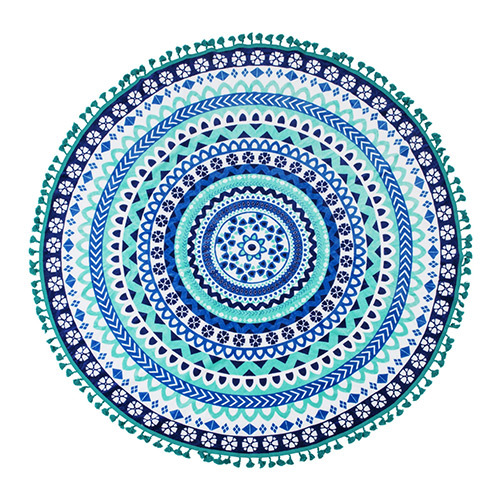 Round Cotton Beach Towel