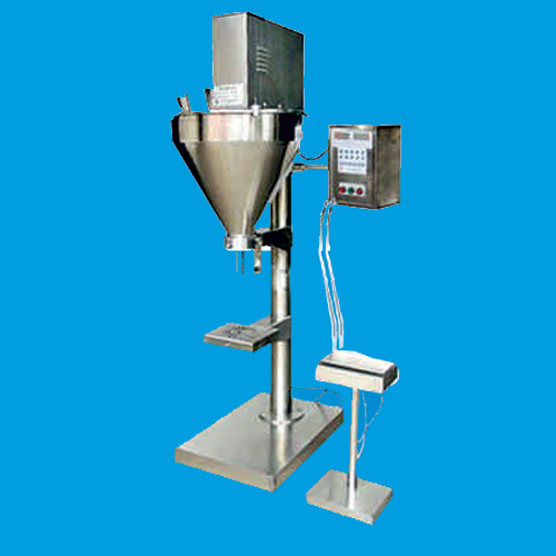 Semi-Automatic Powder Filling Machine - Air Consumption: 6 Kg/Cm2