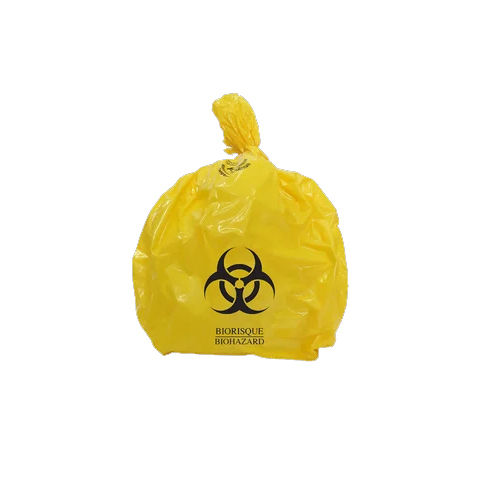 Biohazard Garbage Bag - Color: Green